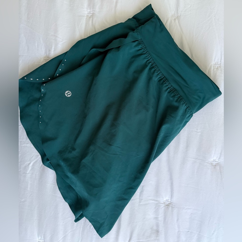 lululemon athletica fast and free 3” shorts in storm teal size 14